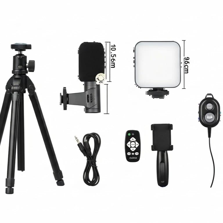 Kit Pro Creador: Tu voz, tu luz, tu momento.